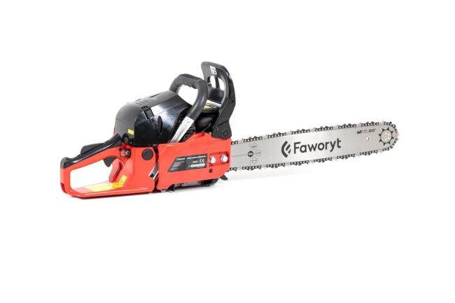 Przejdź do produktu Faworyt RG5620-B5 pilarka spalinowa łańcuchowa — mocna i uniwersalna, idealna do cięcia drewna opałowego, pni i gałęzi w ogrodzie lub lesie