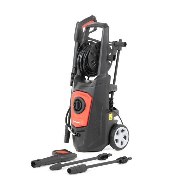 Przejdź do produktu Faworyt SM2400 myjka ciśnieniowa 2400 W — wydajna i poręczna, idealna do mycia samochodów, tarasów, elewacji oraz powierzchni ogrodowych, łatwa w obsłudze i trwała