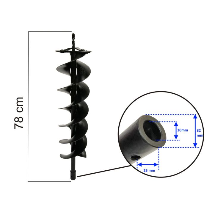 Wiertło do wiertnicy Kasei 3WT-300 150 mm 3WT-300-150, zdjęcie 2