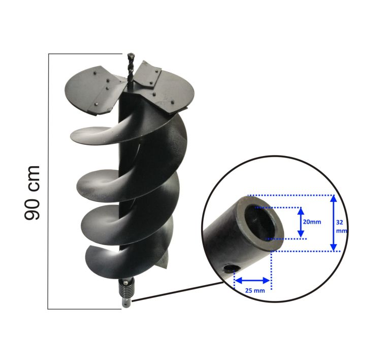 Wiertło do wiertnicy Kasei 3WT-300 300 mm 3WT-300-300, zdjęcie 2