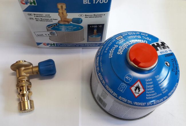 Przejdź do produktu Palnik laboratoryjny Bunsena BL1700 CFH 52175