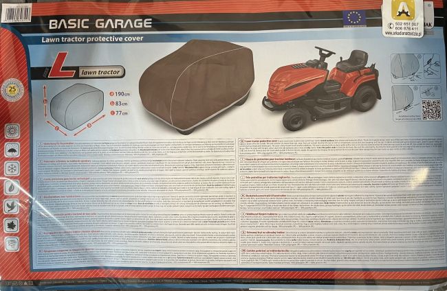 Przejdź do produktu Pokrowiec ochronny na traktorek ogrodowy 250x130x115cm