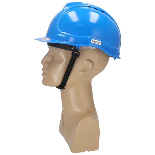Przejdź do produktu Kask ochronny niebieski Dedra BH1092
