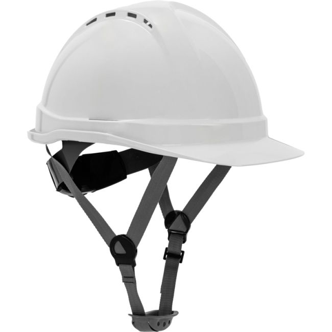 Przejdź do produktu Kask ochronny dla budowlańców kategoria II biały Lahti Pro L1041005