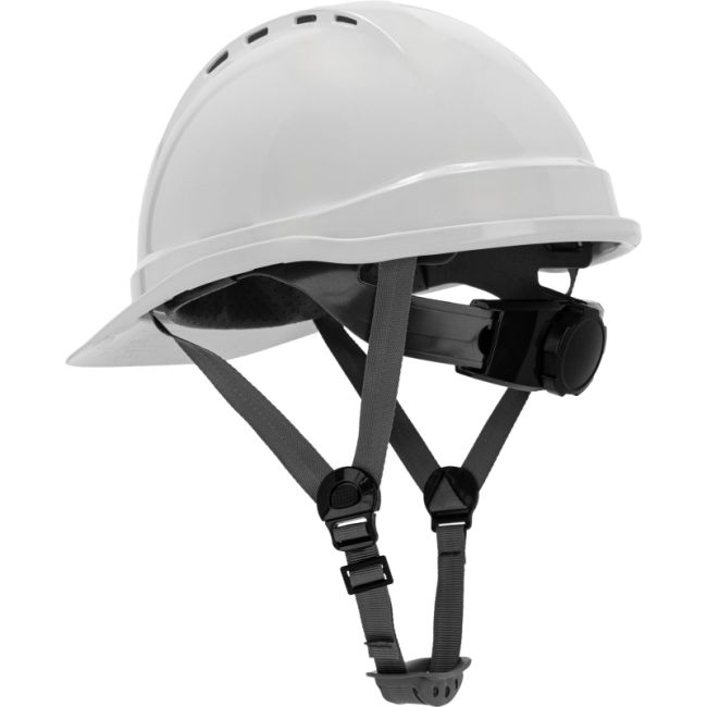 Przejdź do produktu Kask ochronny dla budowlańców kategoria II biały Lahti Pro L1041005