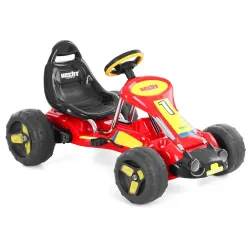 Gokart na pedały dla dzieci Hecht 59788 czerwony