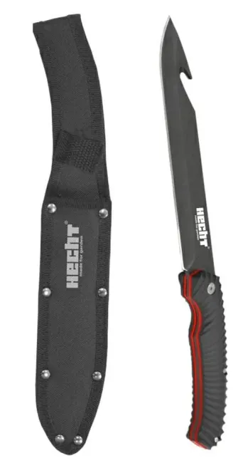 Przejdź do produktu Nóż ogrodowy 35 cm z hakiem i etui nylonowym Hecht 600635