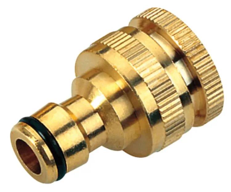 Złączka ogrodowa mosiężna 1/2" 3/4" Hecht 08024C