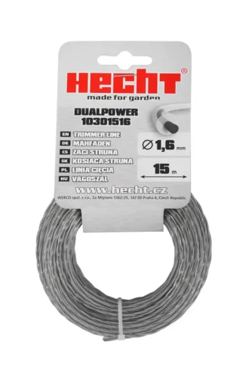 Żyłka okrągła do kosy 1,65 mm x 15 m Hecht 10301516