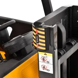 Zabawkowy wózek widłowy Hecht 52108 yellow 2x40 W, zdjęcie 2