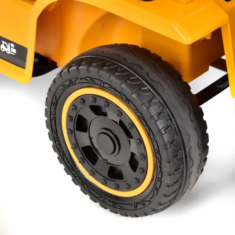Zabawkowy wózek widłowy Hecht 52108 yellow 2x40 W, zdjęcie 4