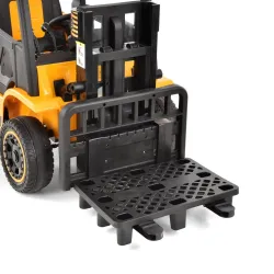 Zabawkowy wózek widłowy Hecht 52108 yellow 2x40 W, zdjęcie 5