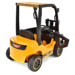 Zabawkowy wózek widłowy Hecht 52108 yellow 2x40 W, zdjęcie 6