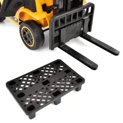 Zabawkowy wózek widłowy Hecht 52108 yellow 2x40 W, zdjęcie 9