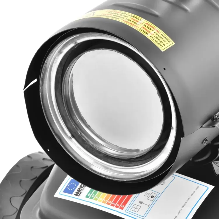Nagrzewnica olejowa Hecht 3040 18 kW z odprowadzeniem spalin, zdjęcie 2