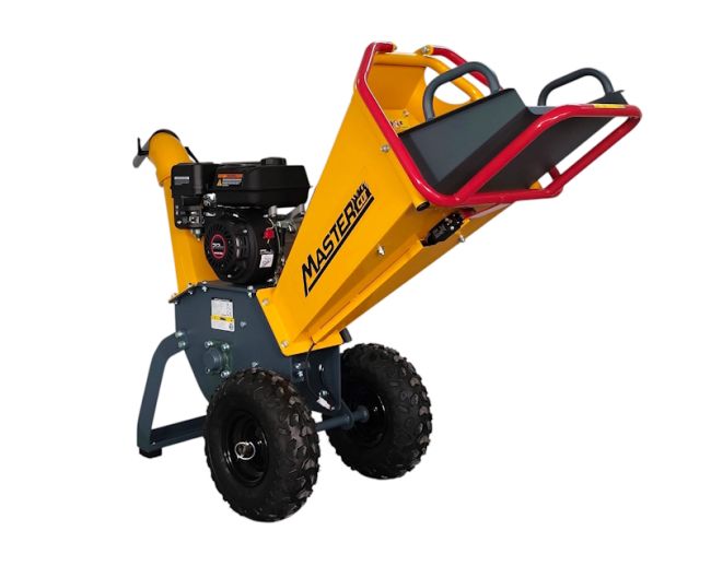 Przejdź do produktu MasterCut GBK-70P rozdrabniacz spalinowy do gałęzi do 100 mm, mocny i wydajny, idealny do ogrodu i działki, łatwy w obsłudze i trwały