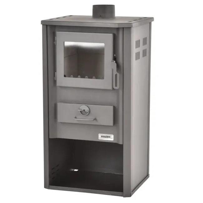 Przejdź do produktu Kominek stalowy z drzwiami szklanymi do 9 kW Hecht FLEMIS