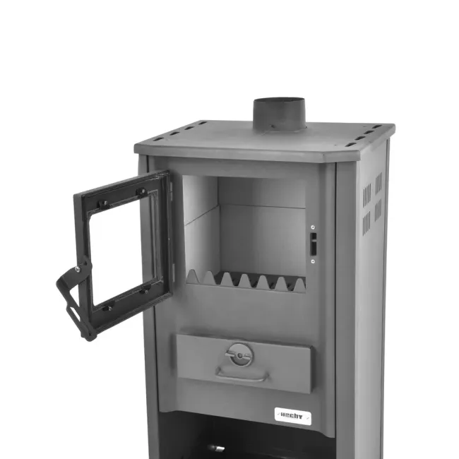 Przejdź do produktu Kominek stalowy z drzwiami szklanymi do 9 kW Hecht FLEMIS