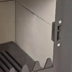 Kominek stalowy Hecht Flemis do 9 kW z drzwiami szklanymi, zdjęcie 3
