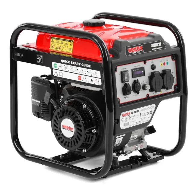 Przejdź do produktu Agregat inwerterowy 1 faza 3300W Hecht IG 3601