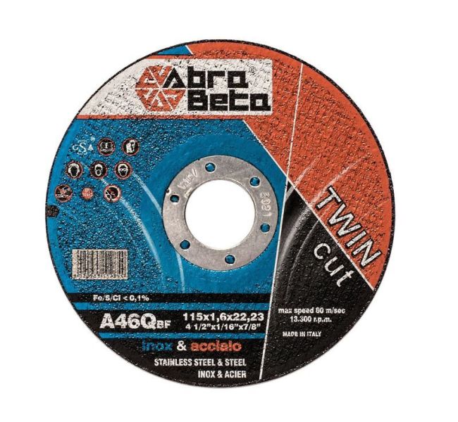 Przejdź do produktu Tarcza do cięcia stali 125x1,0x22,2 A46Q T41 Beta 000300125