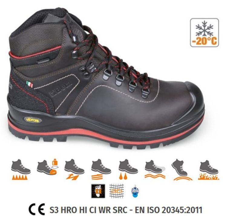 Buty robocze skórzane Beta 7294HMC Vibram, rozmiar 43