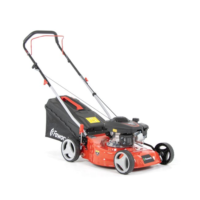 Przejdź do produktu Kosiarka spalinowa Faworyt DK46P150A 46 cm z metalową obudową