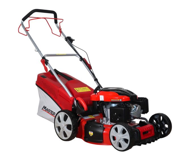 Przejdź do produktu Mastercut FD46S/4/LC159 kosiarka spalinowa 46 cm z napędem — kompaktowa, solidna i wydajna, idealna do średnich i małych trawników, łatwa w obsłudze i niezawodna