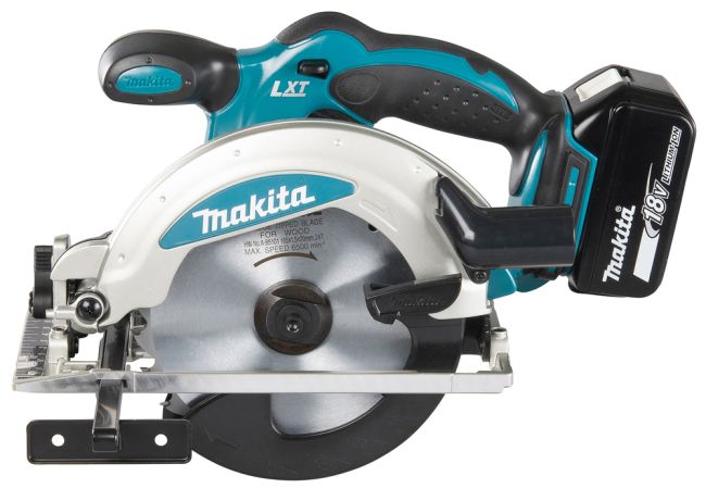 Przejdź do produktu Makita DSS610Z pilarka tarczowa ręczna do drewna, 18V LXT, 3700 obr./min, 165 mm, bez akumulatora ładowarki, wydajna, kompaktowa, profesjonalna