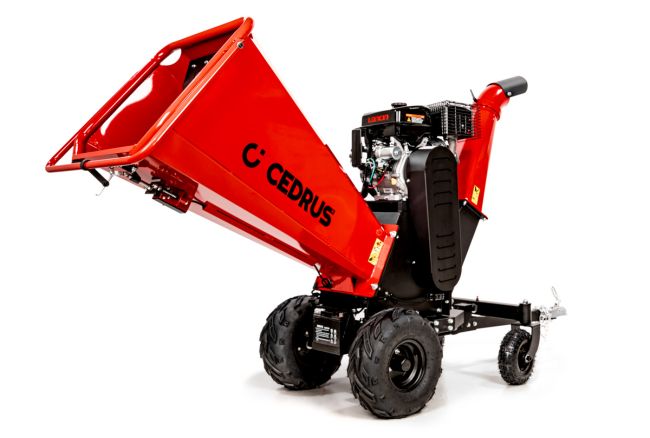 Przejdź do produktu Cedrus CEDRB04PRO-E RB04PRO-E rozdrabniacz spalinowy do gałęzi do 15 cm wydajny mocny silnik spalinowy idealny do ogrodu
