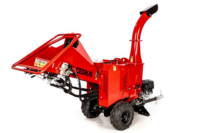 Przejdź do produktu Cedrus CEDRB05PRO-HE RB05PRO-HE rozdrabniacz spalinowy do gałęzi do 12 cm, mocny silnik spalinowy, wydajny do prac ogrodowych