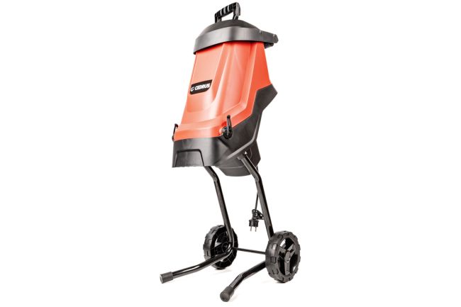 Przejdź do produktu Cedrus CEDRE04 RE04 rozdrabniacz elektryczny 2800 W do gałęzi do 4,5 cm, kompaktowy i wydajny, idealny do ogrodu, łatwy w obsłudze i bezpieczny