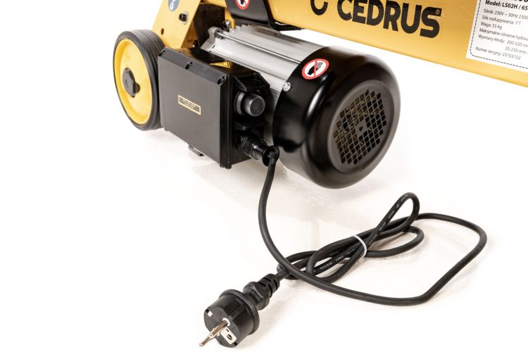 Łuparka elektryczna pozioma Cedrus LS02H 7 t, zdjęcie 5
