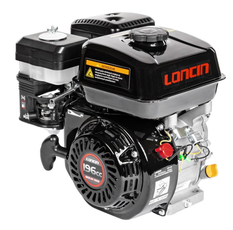 Silnik Loncin G200F-R-M wał 19,05x62 mm 196 cm³ 4,1 kW