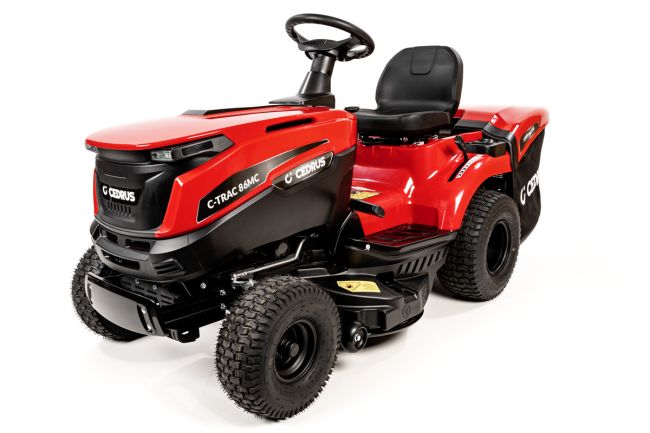 Przejdź do produktu Cedrus C-TRAC-86MC – traktorek spalinowy 86 cm napędzany silnikiem Loncin LC1P90F-1, solidna maszyna ogrodowa do regularnego koszenia