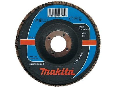 Przejdź do produktu TARCZA PŁYTK. MAKITA CORUNDUM 125mm K120 DO STALI
