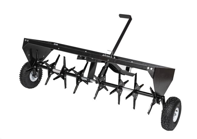 Przejdź do produktu Aerator z siewnikiem do traktorka Cedrus SP31102 122 cm