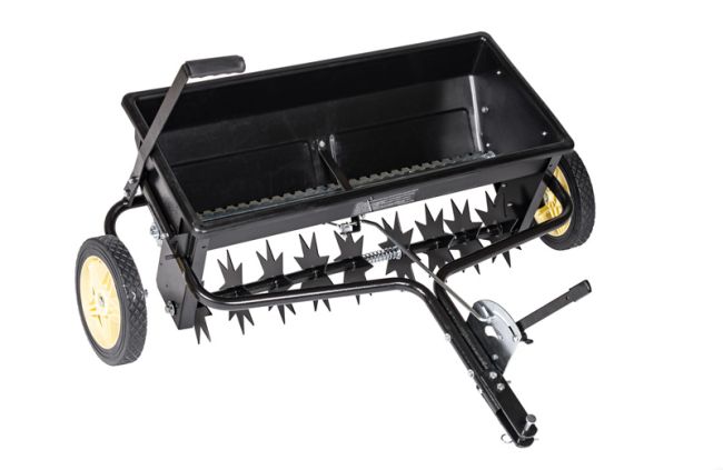 Przejdź do produktu Aerator z siewnikiem do traktorka Cedrus SP31509 81 cm