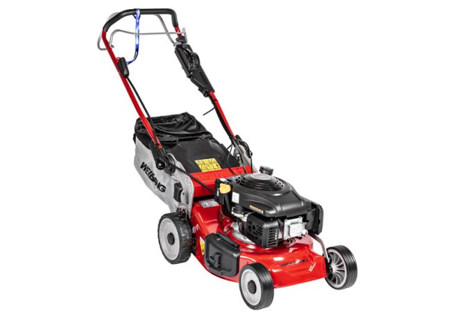 Przejdź do produktu Weibang WB456SC VE 3IN1 kosiarka spalinowa 45 cm, Loncin 166 cm³, profesjonalna maszyna ogrodowa do wymagających terenów i wysokiej trawy