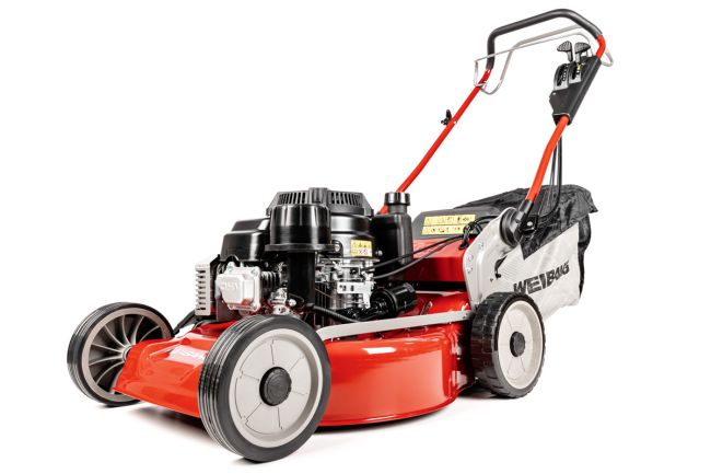 Przejdź do produktu Weibang WB536SK V 3W1 kosiarka spalinowa 53 cm z silnikiem Kawasaki FJ180V, wydajna kosiarka 3 w 1 do koszenia, mulczowania i zbierania trawy