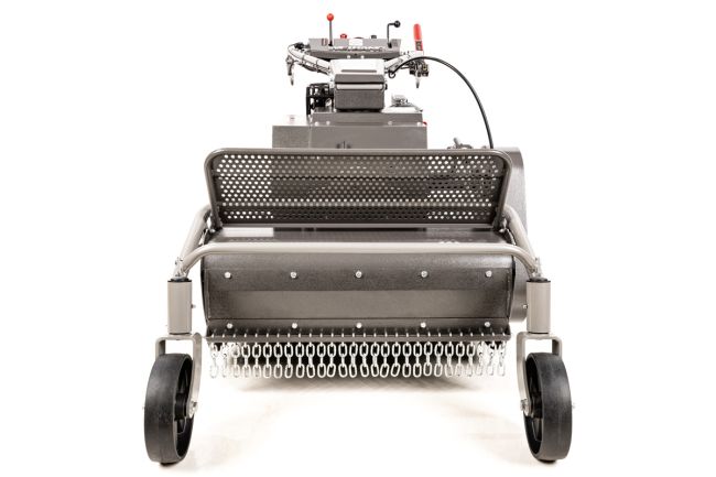 Przejdź do produktu Weibang WBGT6813-TE kosiarka bijakowa 68 cm do wysokiej trawy, mocna i wydajna maszyna do koszenia wymagających terenów