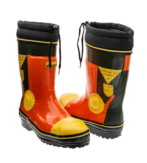 Przejdź do produktu Buty gumowe antyprzecięciowe NOVESTA letnie klasa 3 rozmiar 43 140002