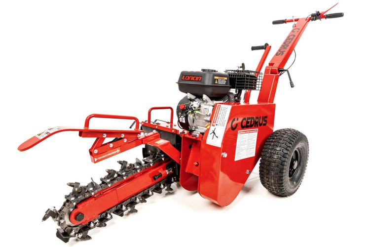 Koparka łańcuchowa Cedrus KP02 Loncin 196 cm³ rów 100 cm