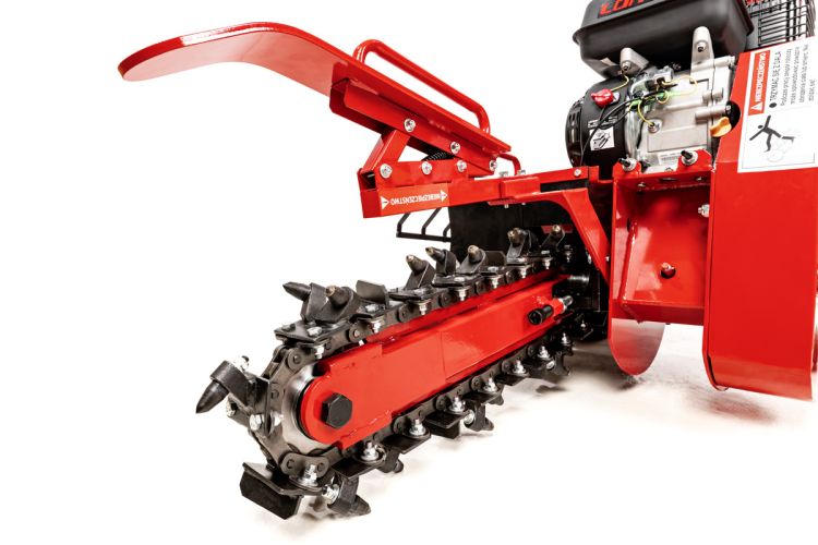 Koparka łańcuchowa Cedrus KP02 Loncin 196 cm³ rów 100 cm, zdjęcie 5