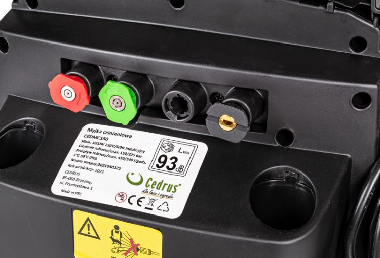 Myjka ciśnieniowa Cedrus MC150 3200 W 225 bar indukcyjna, zdjęcie 10