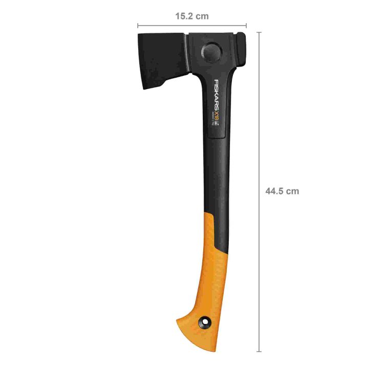 Siekiera uniwersalna Fiskars X18 1069103 445 mm ostrze S, zdjęcie 2