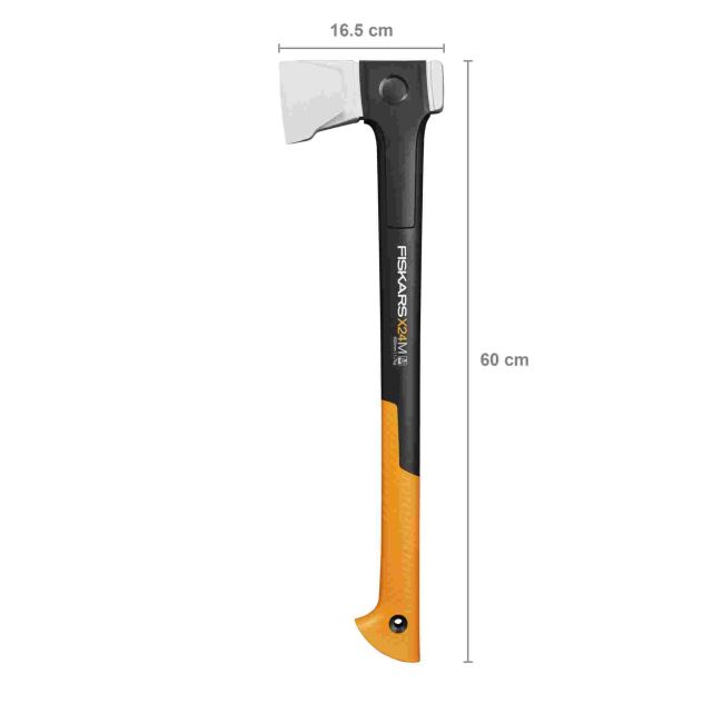 Przejdź do produktu Siekiera rozłupująca Fiskars X24 1069106 600 mm ostrze M