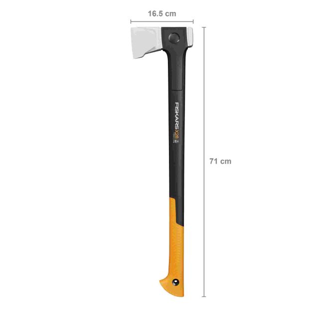 Przejdź do produktu Siekiera rozłupująca 710 mm X28 ostrze M X-series Fiskars 1069107