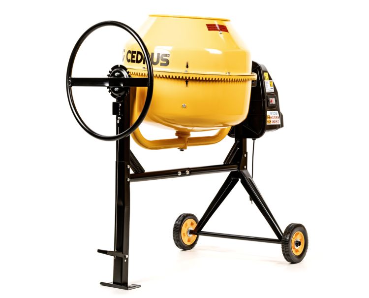 Betoniarka elektryczna Cedrus BT160 650 W bęben 160 l, zdjęcie 2