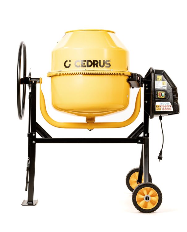 Betoniarka elektryczna Cedrus BT220 850 W bęben 220 l